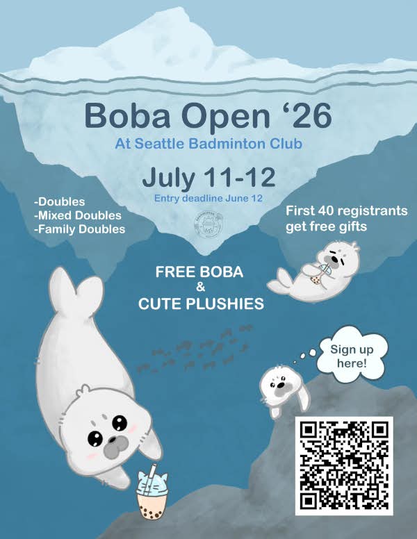 Boba Open 2026 Flyer